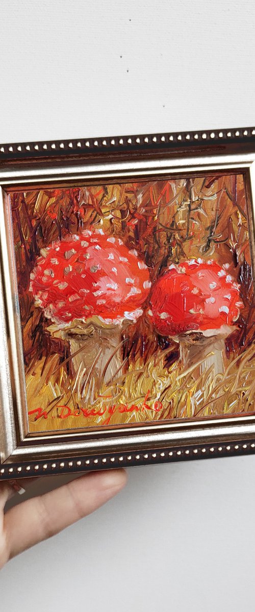 Fly agaric by Nataly Derevyanko