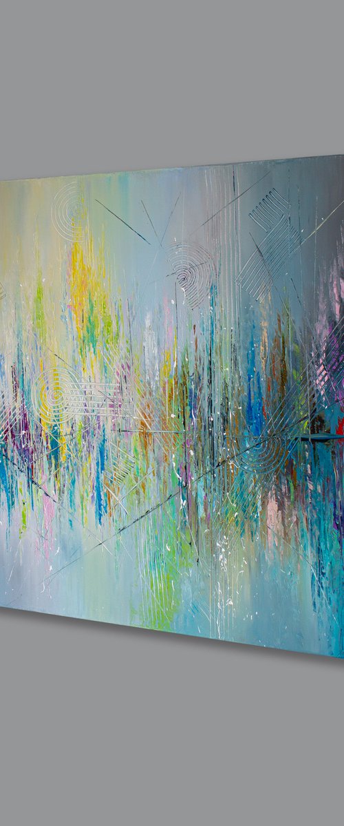 Sun in the blue city by Liubov Kuptsova