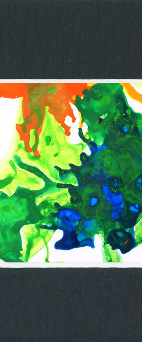Colour Bomb - Ink Spots XXVIII by KM Arts
