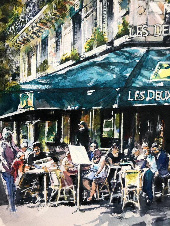 Les Deux Magots, Paris