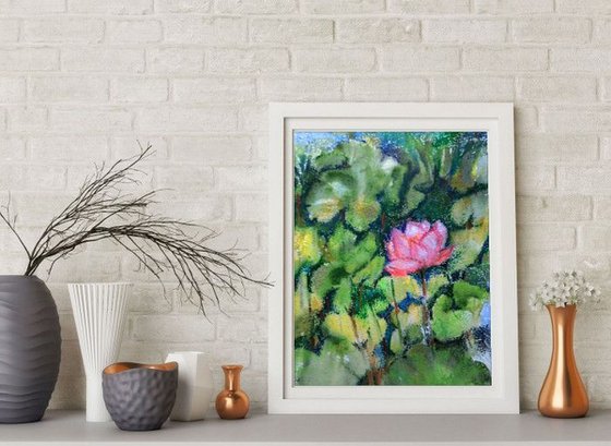 Set of Two Lotus Ponds