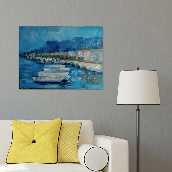 Seascape-abstract  (80x60cm)