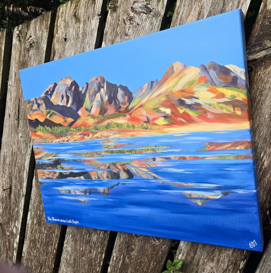 Bla Bheinn across Loch Slapin