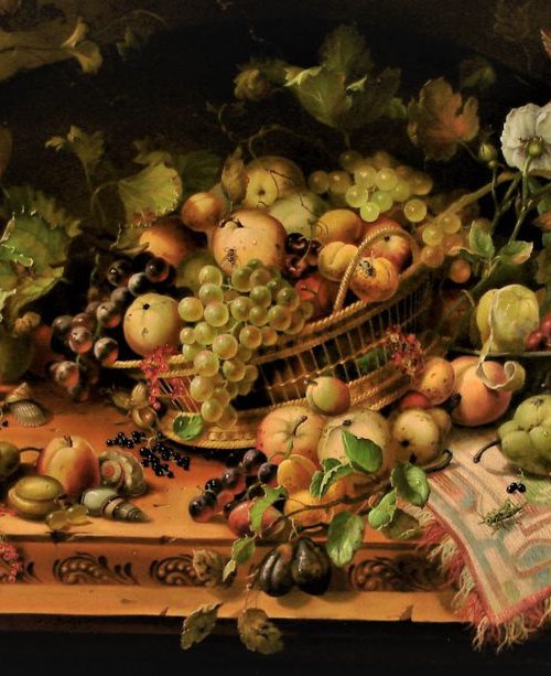 Still life with fruits and vegetables. by Alexander Mikhalchyk