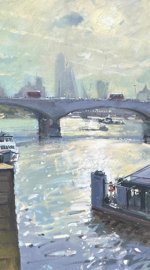 Waterloo Bridge and Beyond by Nicholas Grove