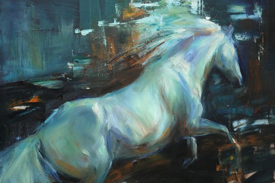 White Phantom Stallion