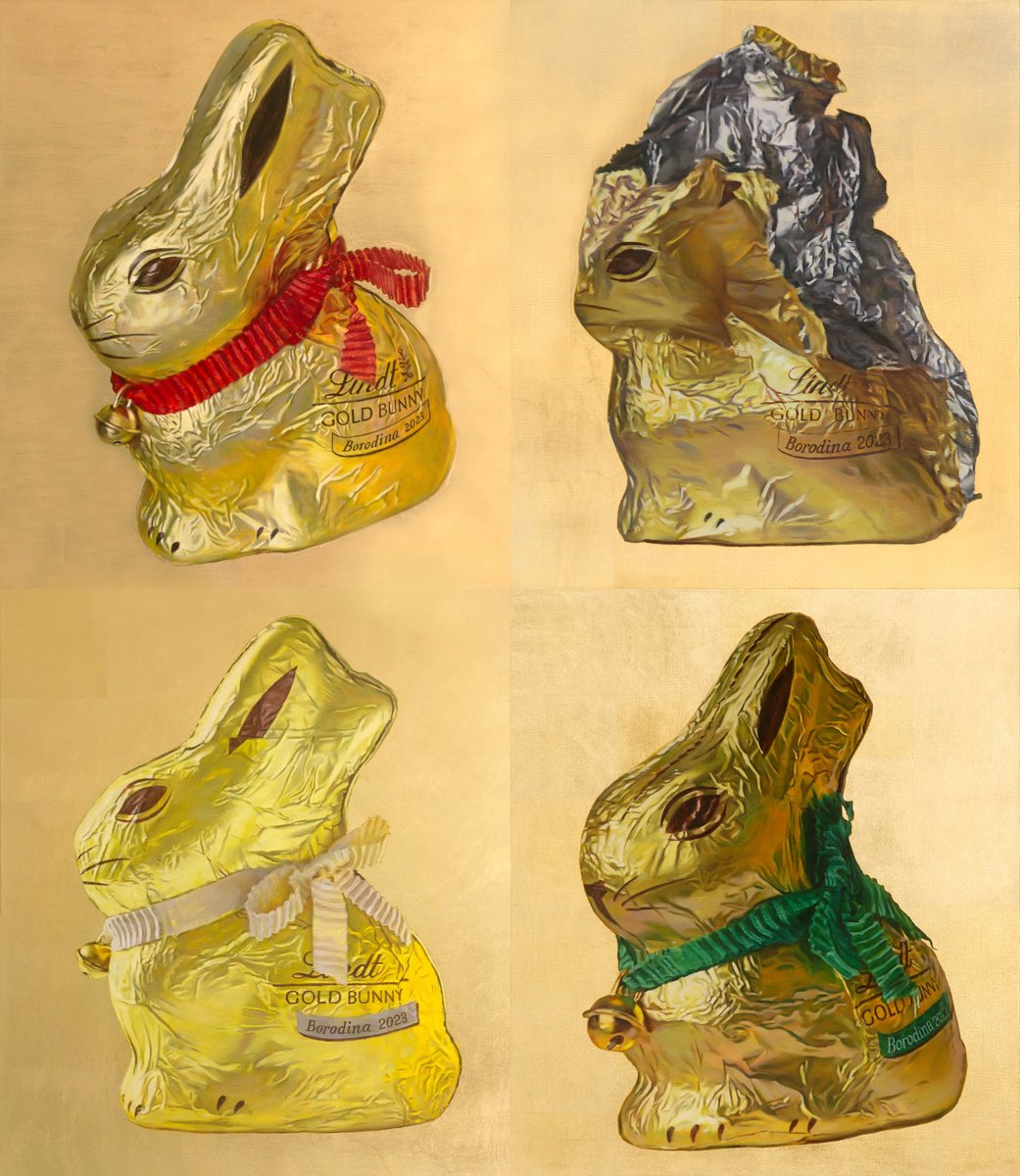 Photorealistic Oil Painting , Easter Idol - Oil Painting By Anastasia Borodina, 54 X 60, Artwork For Sale On Artfinder