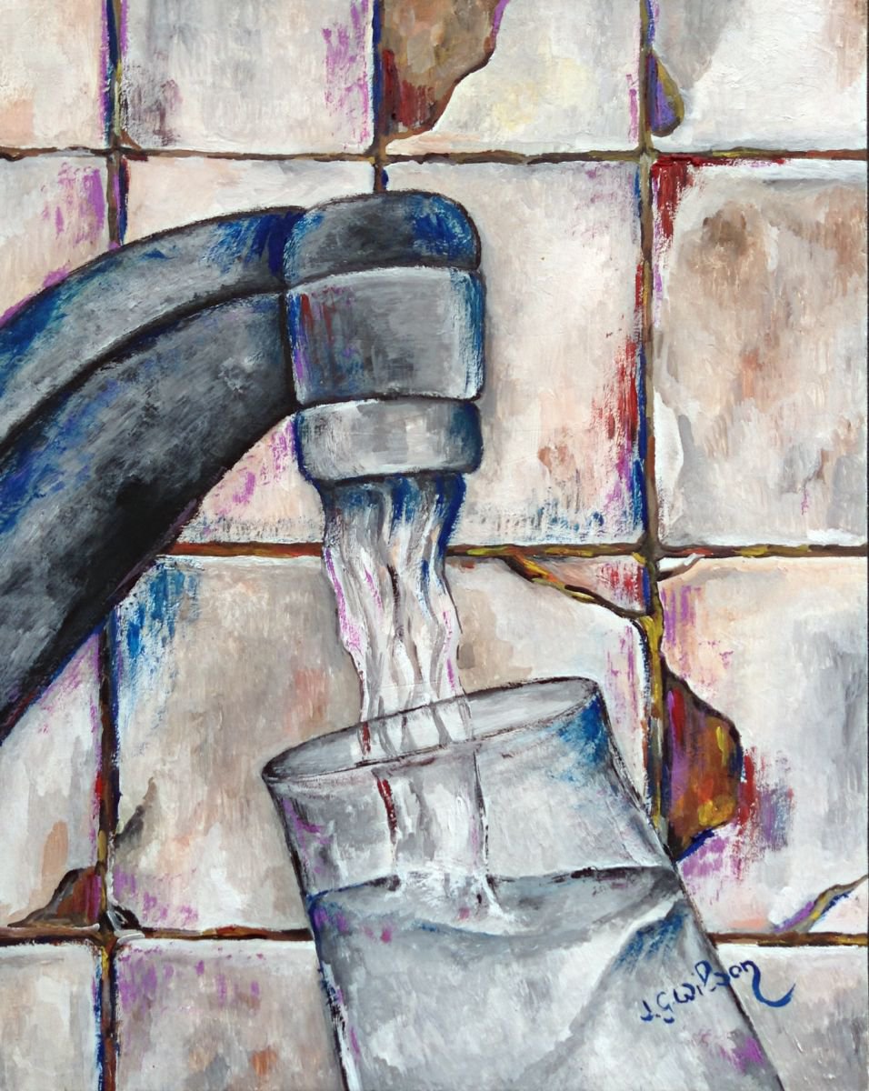 Still Life Oil Painting By Jg Wilson, 9 X 12, Tap N. 2, Original Artwork