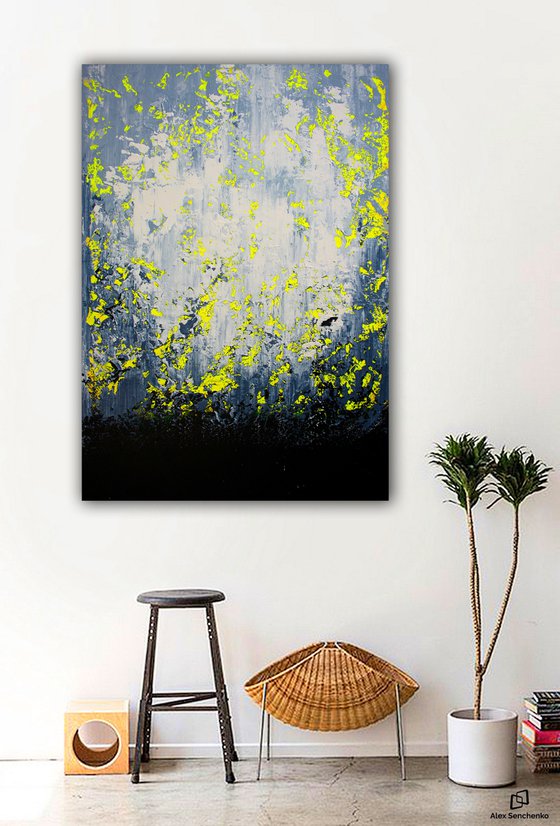 150x100cm. / abstract painting / Abstract 1153