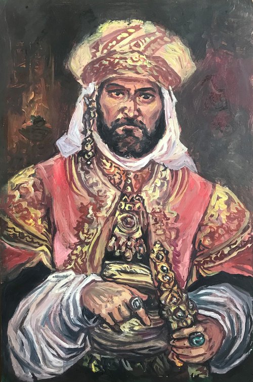 King portrait by Oleg and Alexander Litvinov