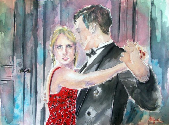 Tango - Watercolor Painting