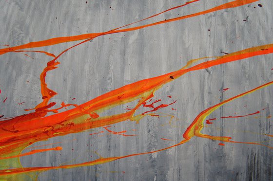 Twisting Fire IV (Spirits Of Skies 128161) (160 x 80 cm) XXXL (64 x 32 inches)