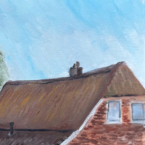 Street in Dalen, Dutch village