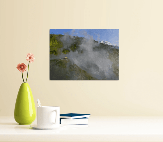 In the mountains of Italy