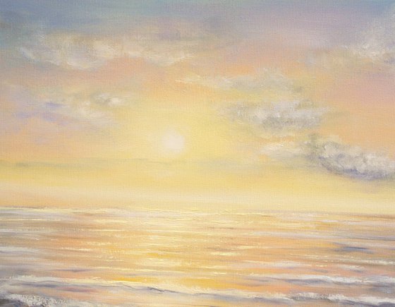 Abstract seascape
