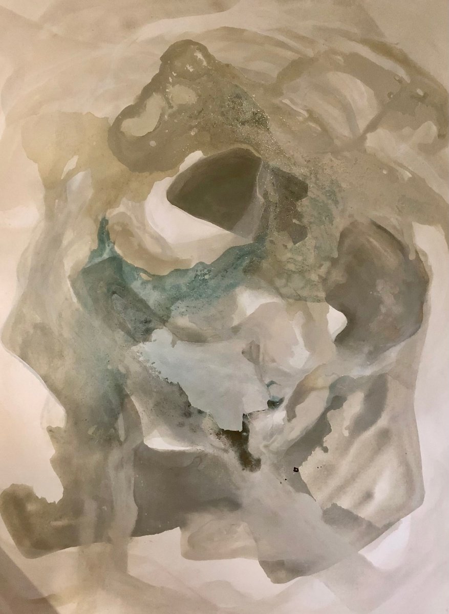 Abstract Painting By Tamara Bettencourt, 36 X 48", Natural Beauty 10, Original Artwork