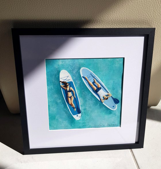 Slow Drifting Diptych