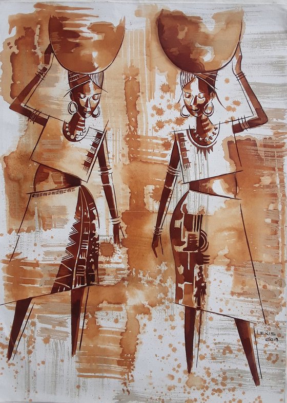 Twin sisters, sisterhood