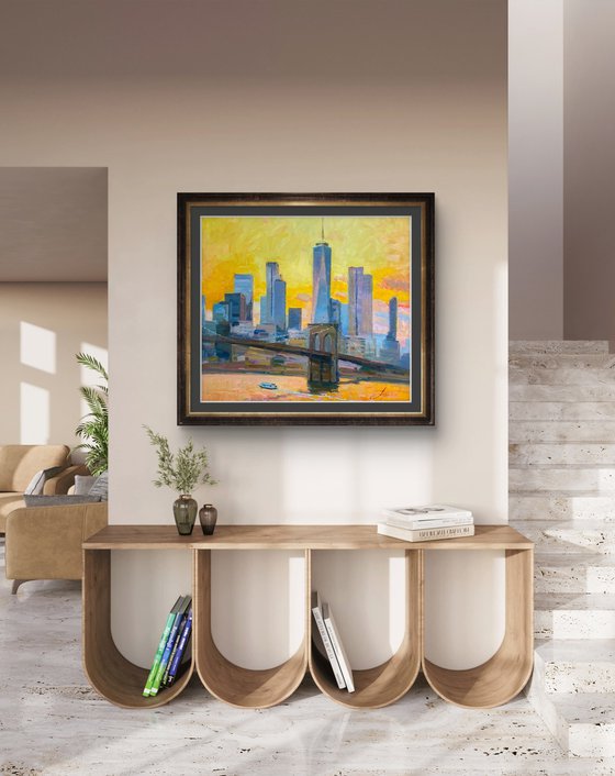 Sunrise in New York