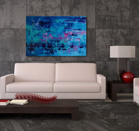 Floating X (120 x 80cm) XXL (48 x 32 inches)