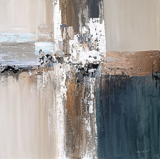 Taupe and Deep Teal Convergence