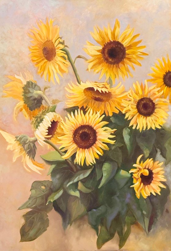 Sunflowers in Bloom