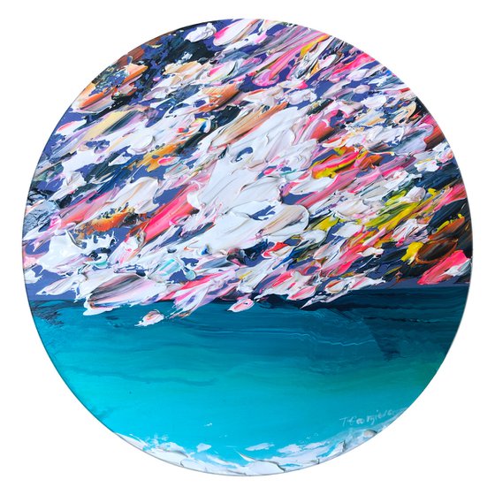 'Coastal no.49' - 8x8"