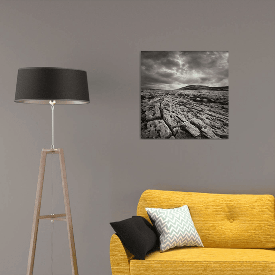 Stone Desert of The Burren - Landscape Art Photo from Ireland