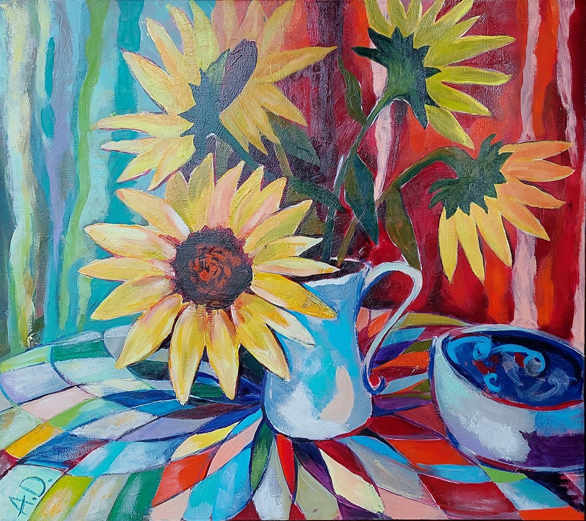 Sunflowers by Angelina Doseva