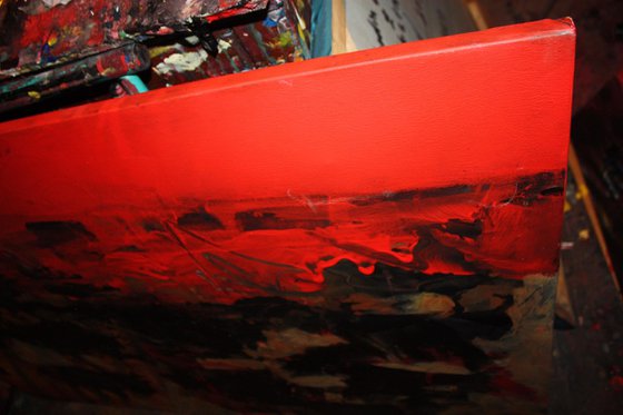 TAUREAUX SOLEIL COUCHANT