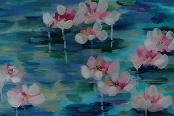Lilies on the Pond - 28
