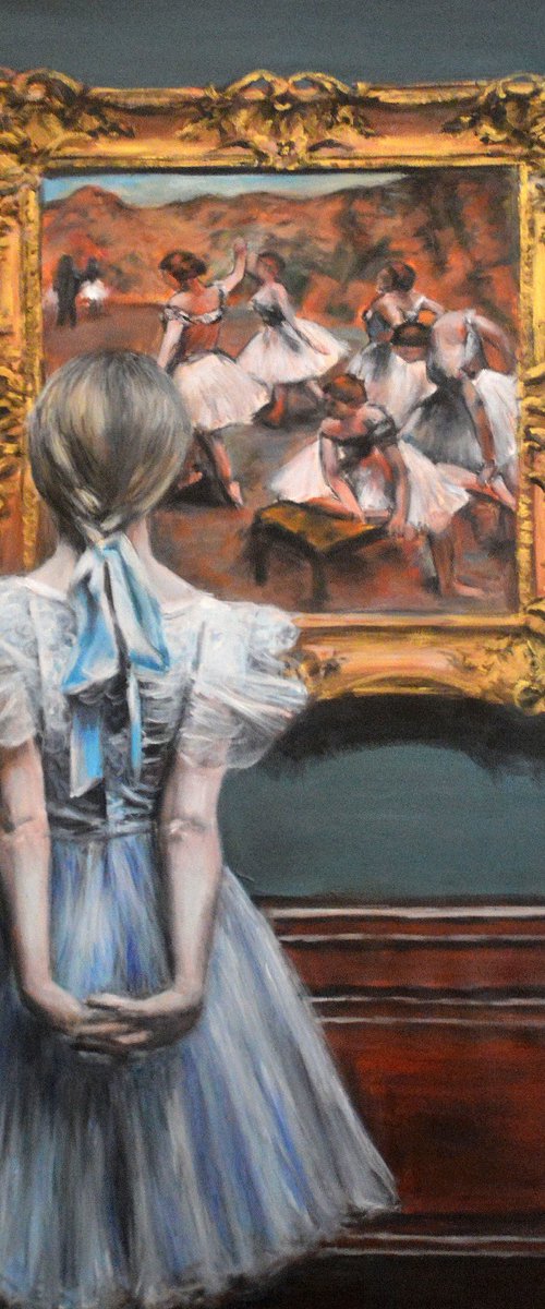 watching degas dancers by escha van den bogerd