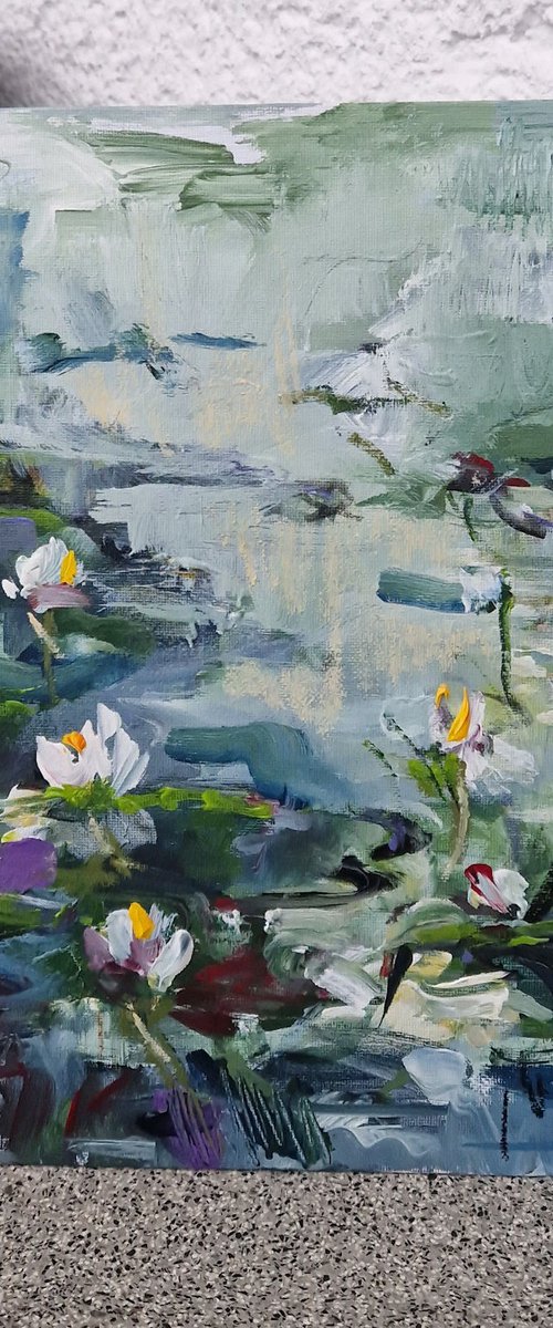 Water lilies 1 by Irina Laube