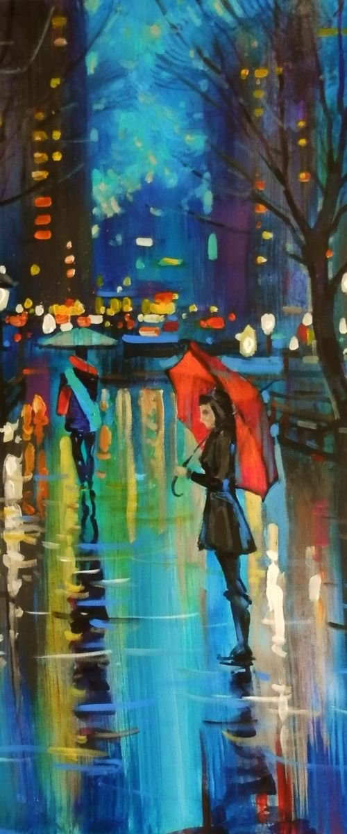 rainy evening by Sergey  Kachin