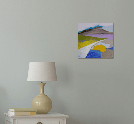 Landscape with mountain