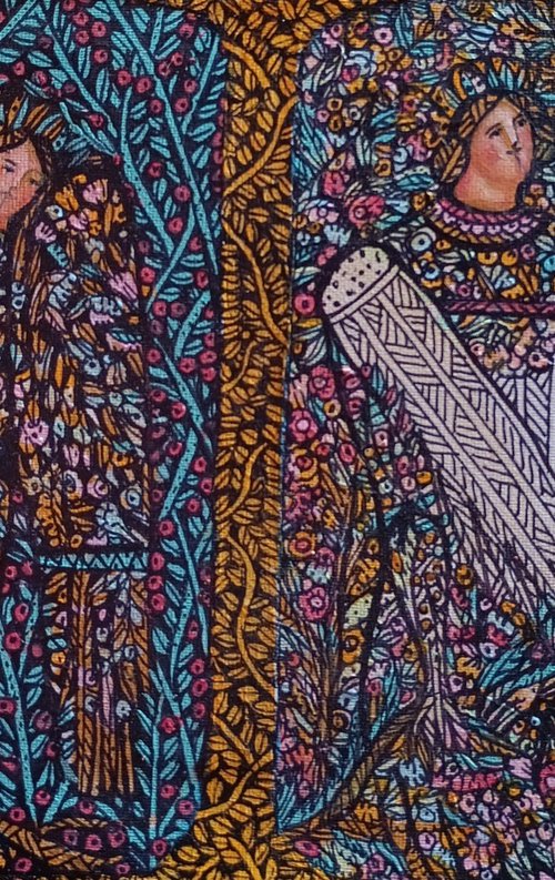 Sirin and Alkonost by Tetiana Osadchuk