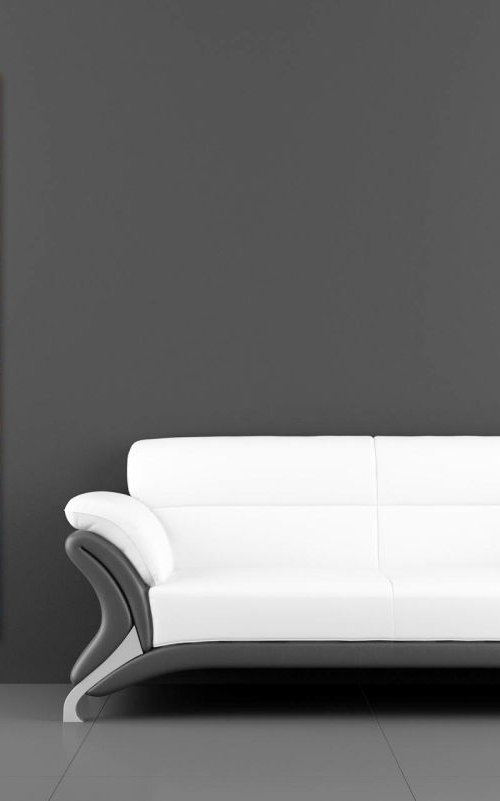 Karma - 40x80 cm,  Original abstract painting, oil on canvas by Davide De Palma