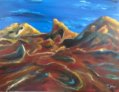 Desert Ocean by Carolyn Shoemaker (Soma)