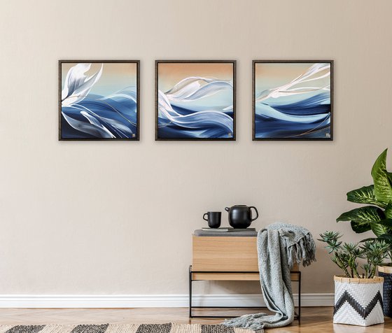 Ode To The Sea Triptych