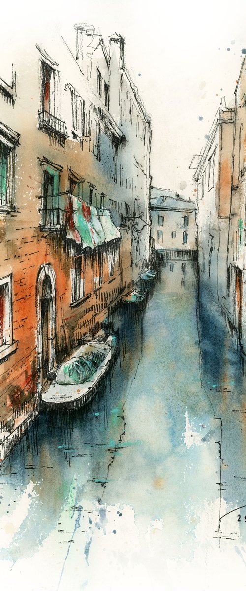 Venice Canal by Sophie Rodionov