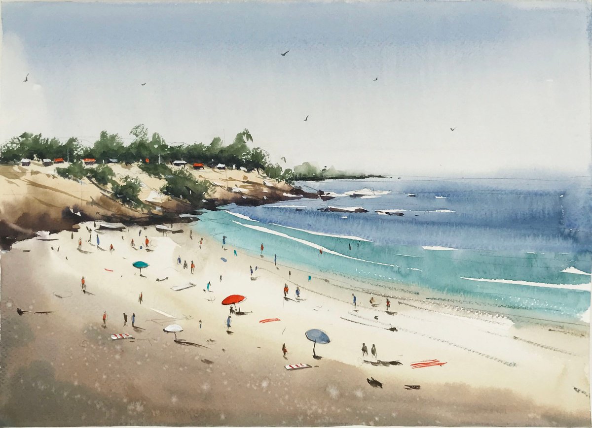 No Place Like the Beach by Swarup Dandapat