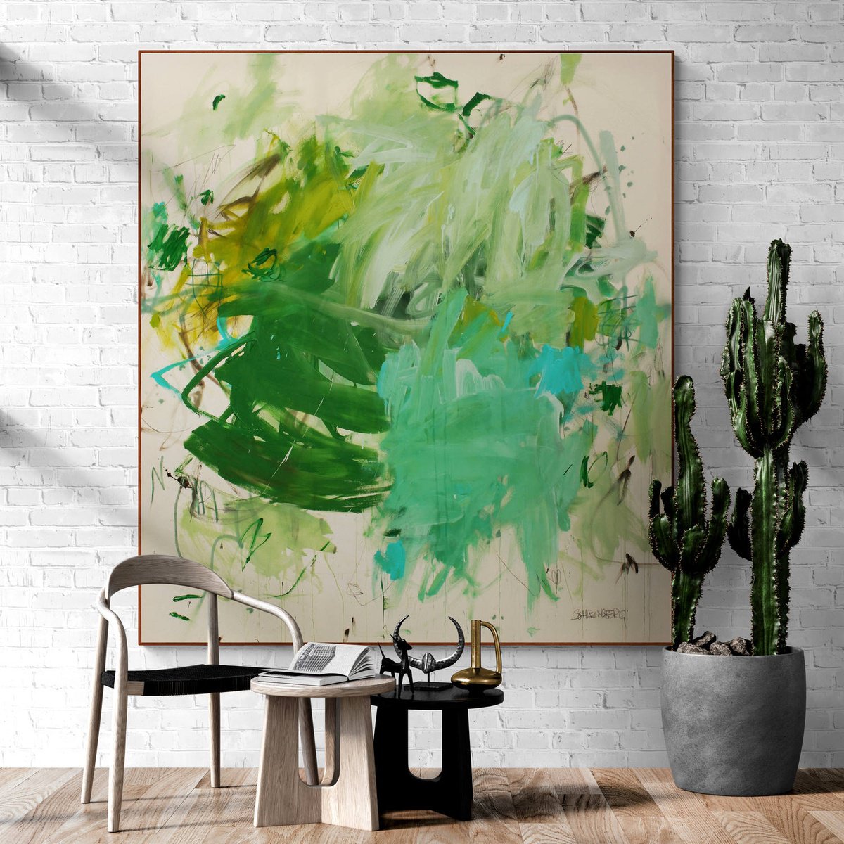 I Know That Something Good Is Gonna Happen By Daniela Schweinsberg, 71 X 79, Artwork For Sale On Artfinder