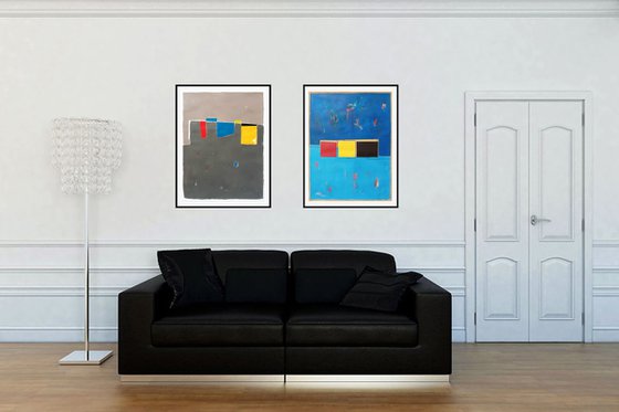 Blue composition III