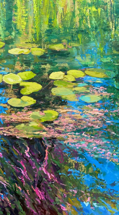 Water Lilies II by Simon Jones