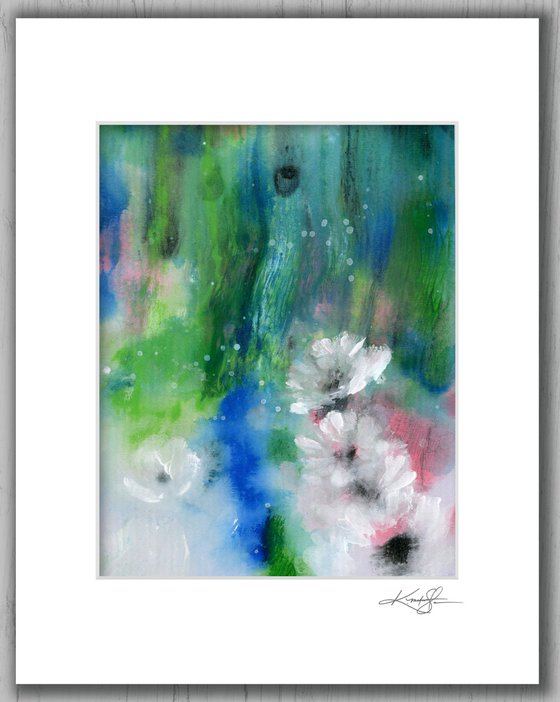 Blooming Bliss 26 - Floral Painting by Kathy Morton Stanion