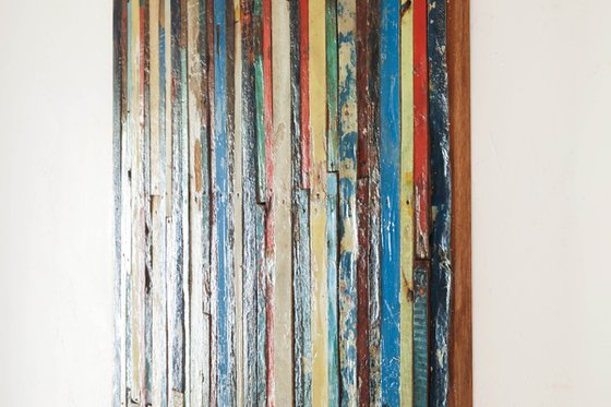 Wood Stripes Art 2