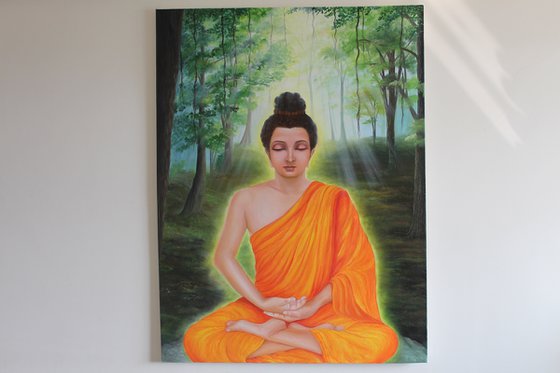 Gautam Buddha in Meditation