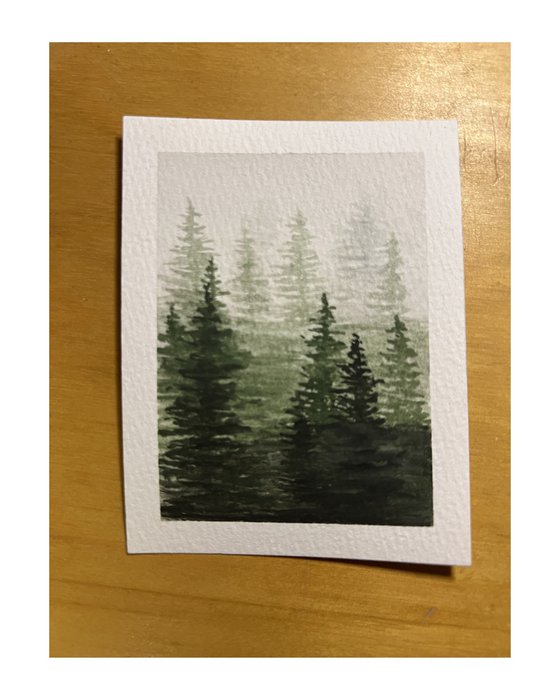 Waldlandschaft Part III - Miniature Art