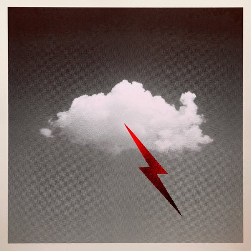 'Little Fucking Cloud' (Red) by Donk