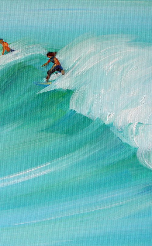 Surfers 27 by Agnieszka Kozień